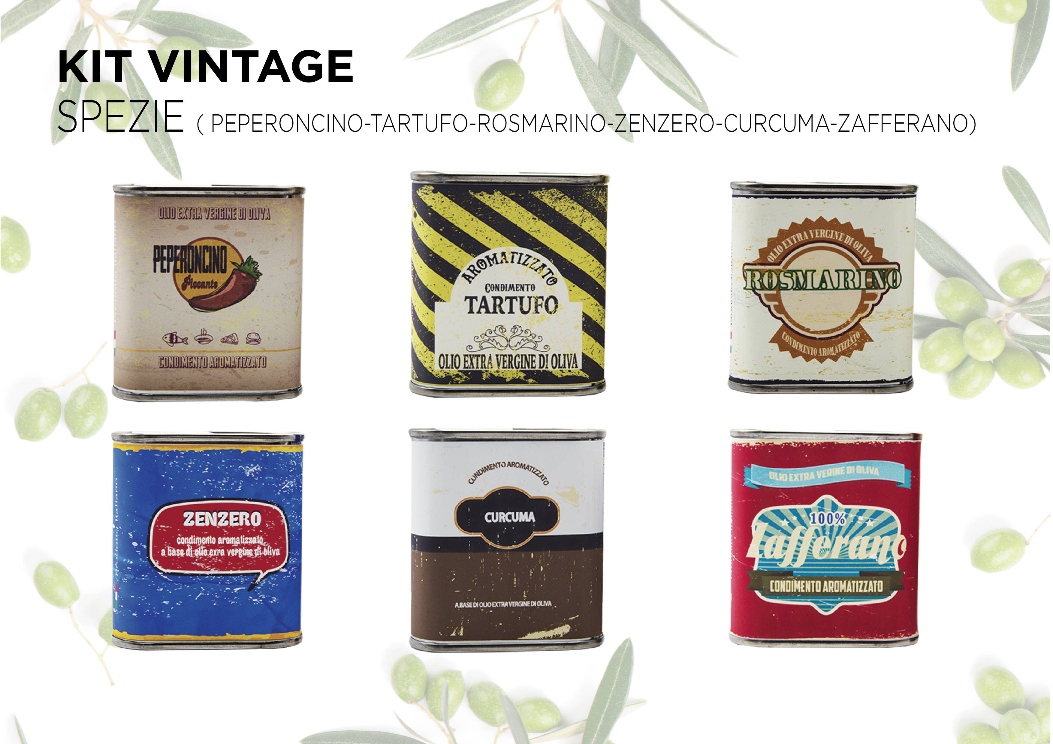 TENUTA SANT'ILARIO - Wholesale Olive Oil - OIL KIT 6 CANS 100ML FLAVORED2