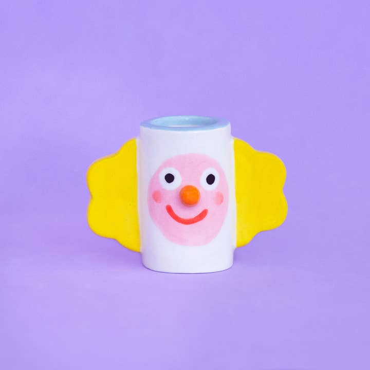 Ana Seixas - Wholesale Candle Holder - Little Clown Candle Holder / Ceramic Vase