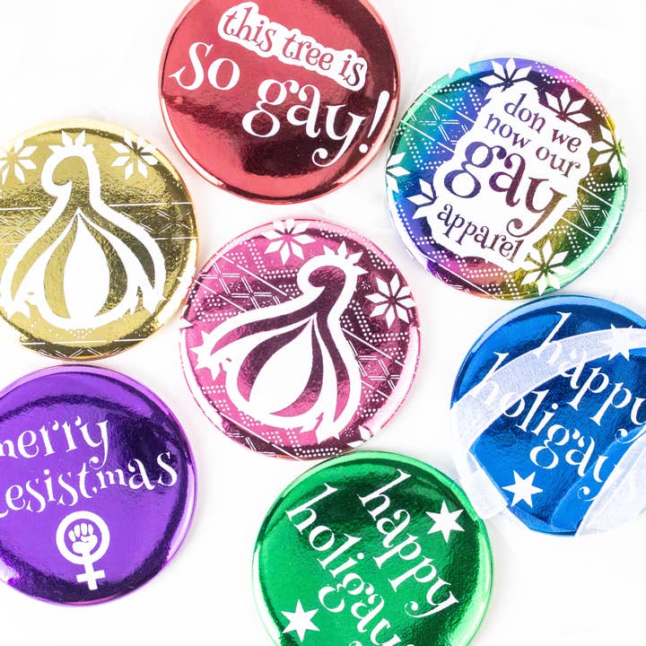 Ifs, Ands, Or Buttons – Engroshandel Pynt – Glædelig Resistmas Ornament - Feministisk Julepynt2