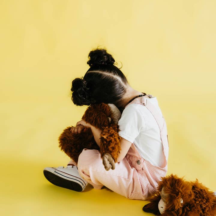 The Petting Zoo - Wholesale Stuffed/Plush Toy - Kids & Baby - Earth Keeperz Orangutan Female medium 11" Recycled Plush6