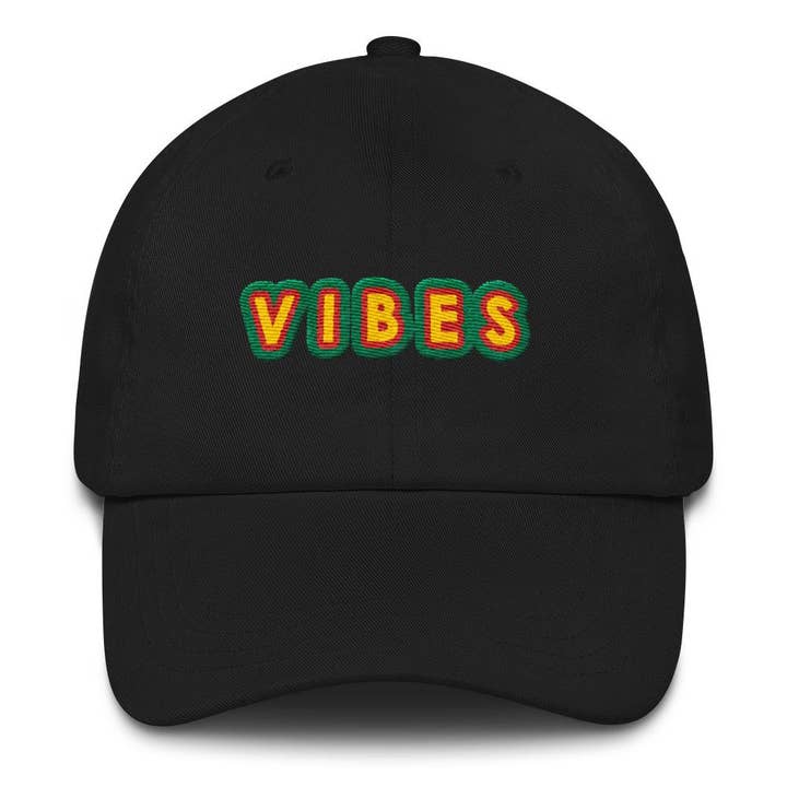 Vibes Embroidered Dad Hat for wholesale by BKLYN LEAGUE