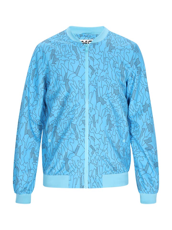 Mo Athlsr Heren Lange Mouwen Jas van Polyester (111601-000585) voor wholesale door MO Streetwear