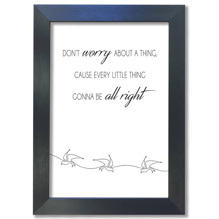 #36 Don't Worry for wholesale by Close to the Bone Greeting Cards and Gifts