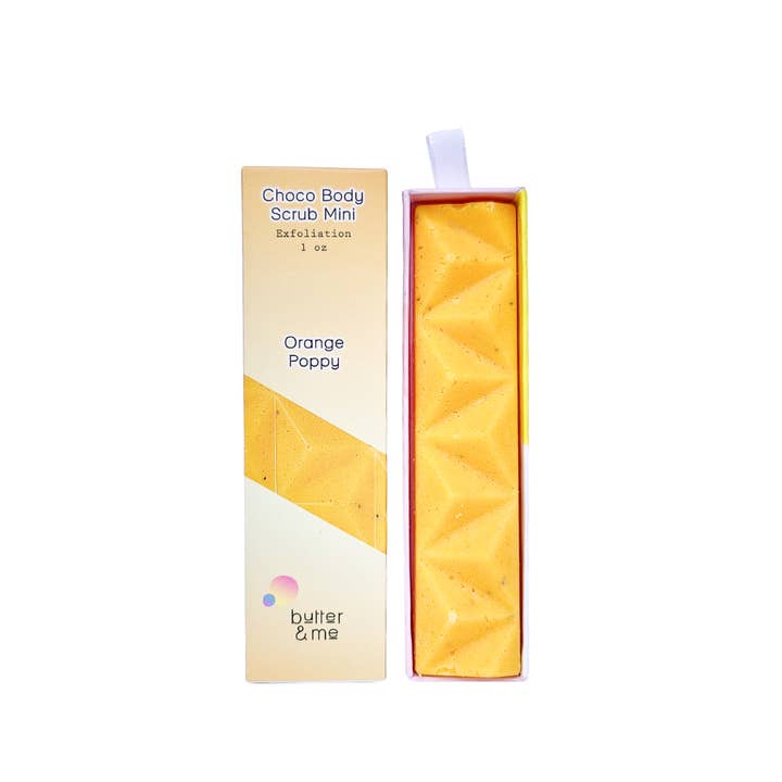 Butter & Me - Wholesale Body Scrub/Exfoliant - 12 refill pack-Choco Body Scrub Mini-Exfoliating Sugar Scrub