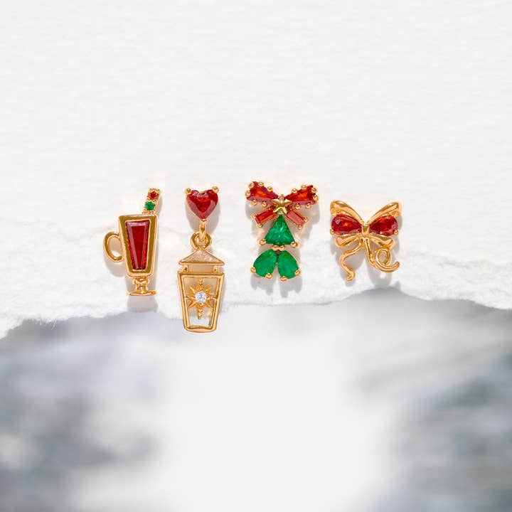 Girls Crew - Wholesale Jewelry Set - Tis the Season Stud Set3