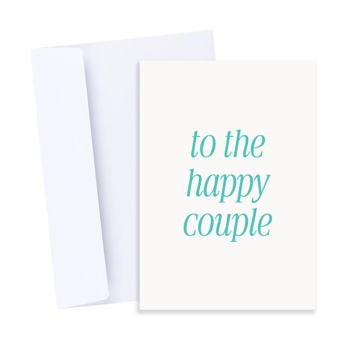 To The Happy Couple | New Baby Wedding Card, Engagement Card for wholesale by Popsy Press