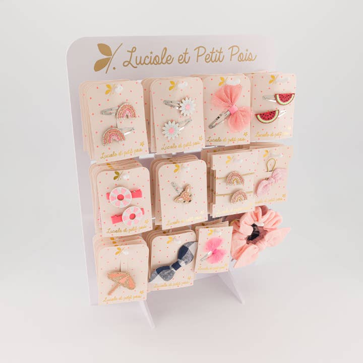 Luciole et Petit Pois - Wholesale Jewelry Stand & Display - PVC strip display