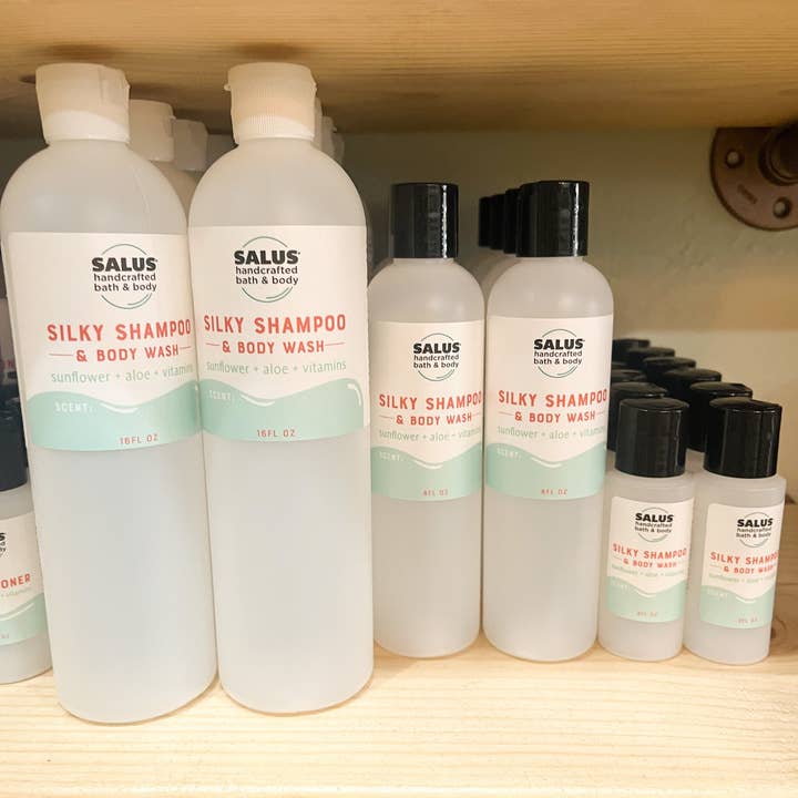 Silky Shampoo & Body Wash for wholesale by Salus