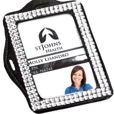 Crystal Bling ID Pocket for wholesale by Bonitas International