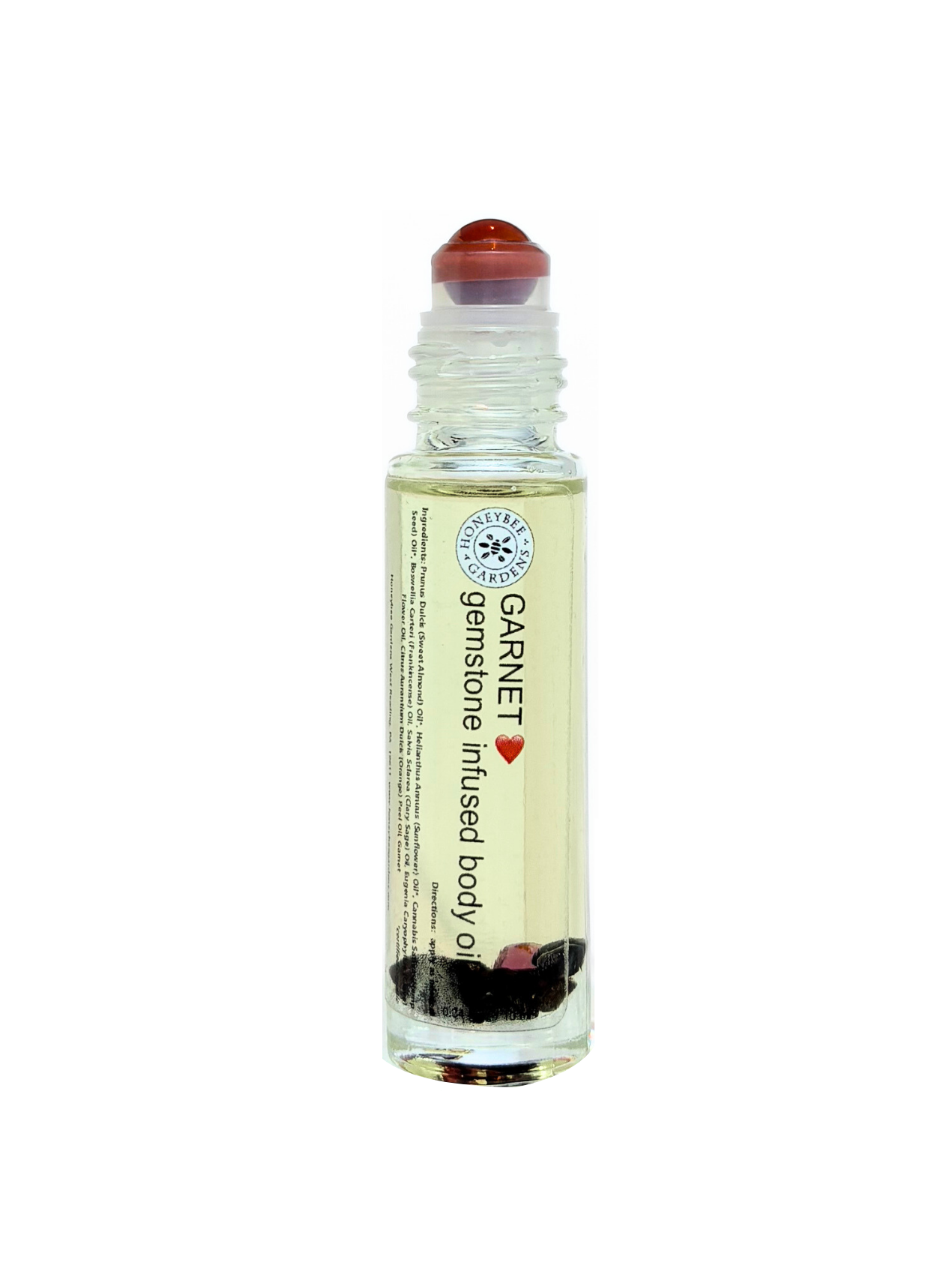 Honeybee Gardens Natural Cosmetics & Body Care - Wholesale Bath/Body Oil - Crystal Infused Aromatherapy Organic Body Oil Rollerballs2