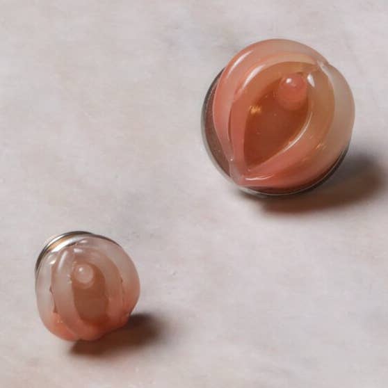 Vagina Brooch for wholesale by Sunset Yogurt