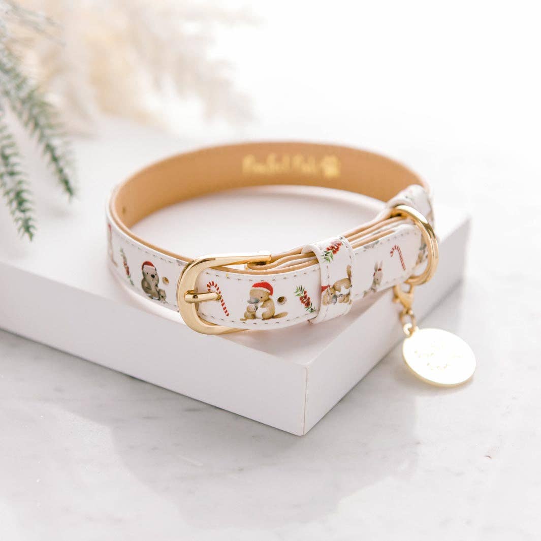 Pawfect Pals – coleira - Cão por atacado – Coleira de cachorro de Natal Aussie Animal