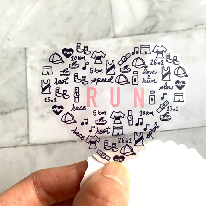 Pen and Paces - Wholesale Sticker - All Things Running Sticker