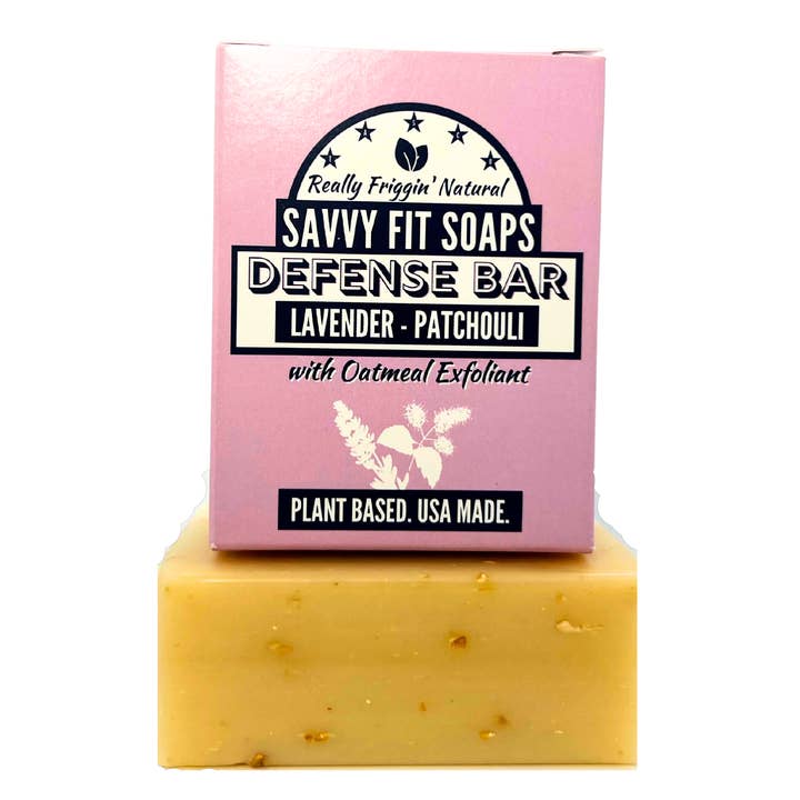 DEFENSE BAR by Savvy Fit Soaps for wholesale by Savvy Fit Soaps