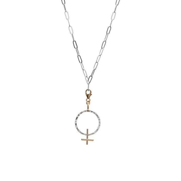 Collier Symbole de Vénus pour la vente par Kenda Kist Jewelry