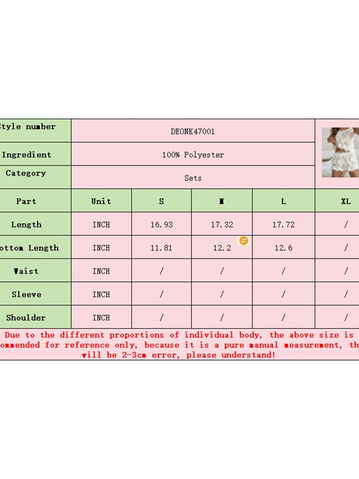 Apricot Fringe Trim Strappy Pajama Set for wholesale on Faire4