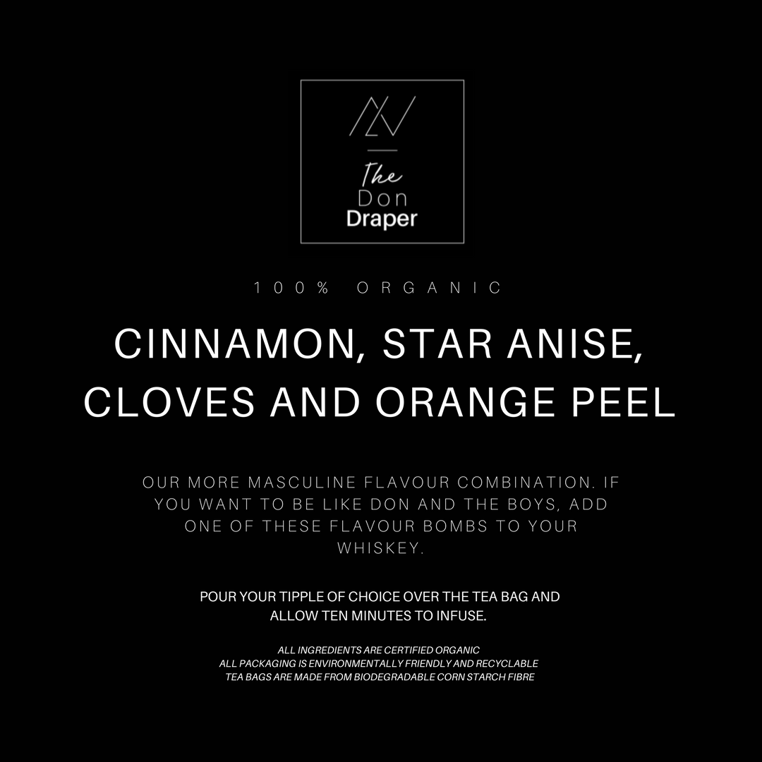Alcohol Tea Bombs - Vente Mélange/sirop pour cocktails - The Don, mini-bar à thé alcoolisé1
