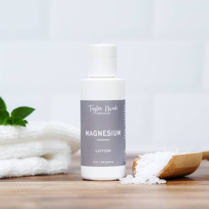 Taylor Made Organics - Wholesale Body Cream/Lotion - Magnesium Lotion – Muscle & Stress Relief, Sleep Support4