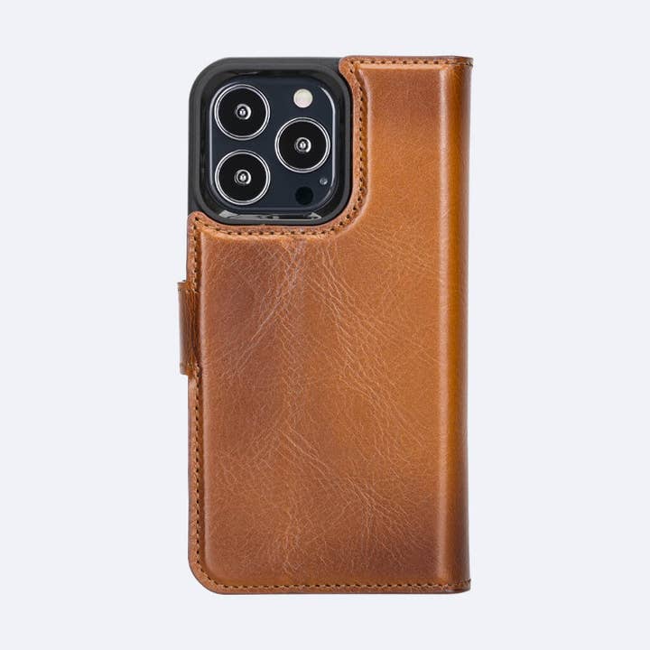 OXA LEATHER - Wholesale Phone Wallet - Unisex - iPhone 13 Pro Leather Wallet Case3