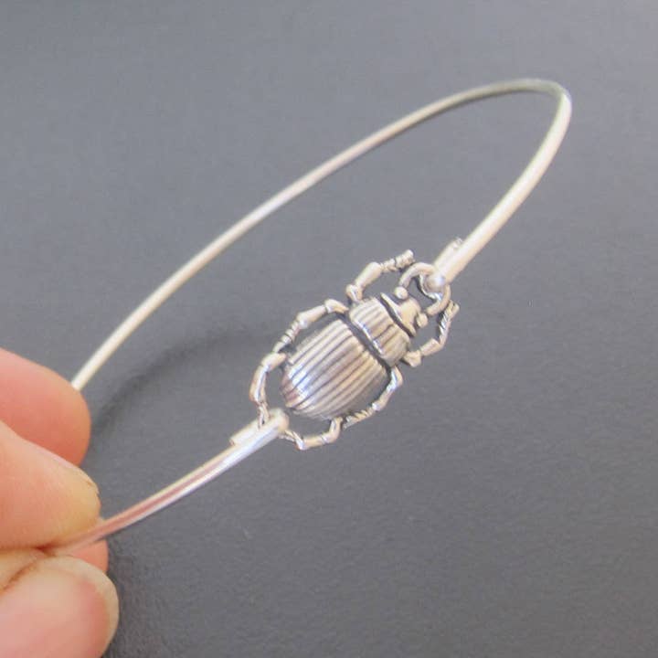 Scarab Bracelet for wholesale by Frosted Willow