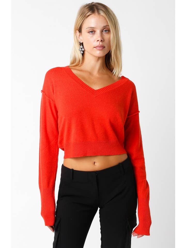 Olivaceous - Wholesale Knit Sweater - Women's - Chelsea Sweater19