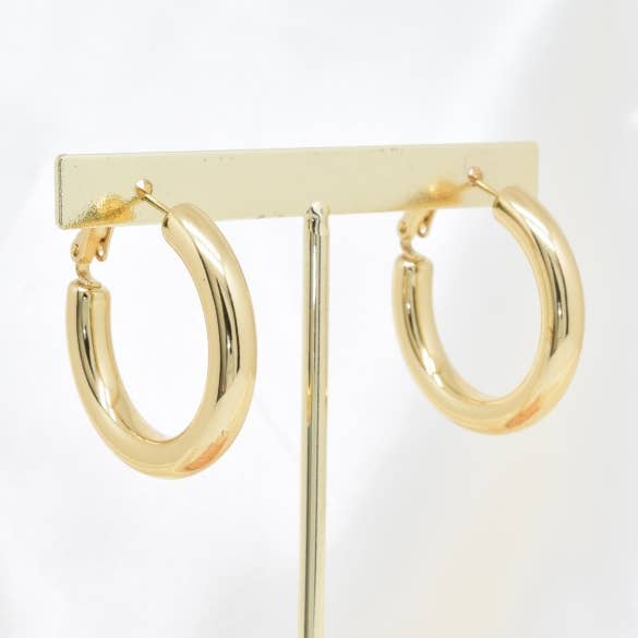 stainless steel creole earrings -BO100312 for wholesale by Kapyco