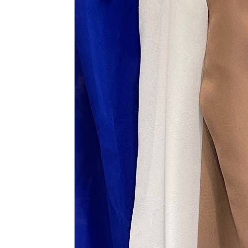 Curve Market - Wholesale Blouse - Women's - PLUS SIZE CHIFFON OFF THE SHOULDER SURPLICE TOP9