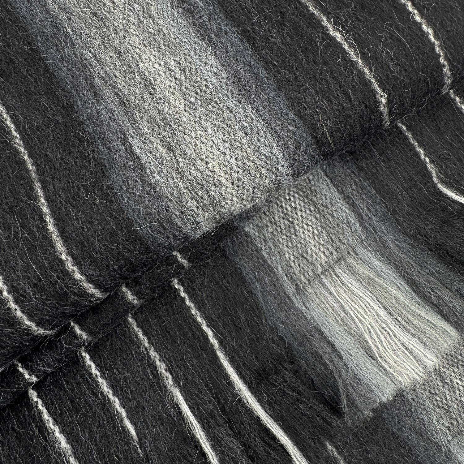 Shupaca Alpaca - Wholesale Scarf - Women's - Alpaca Scarf - Black Pearl2