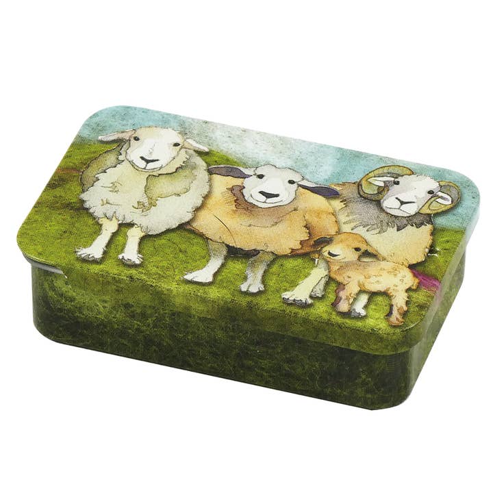Emma Ball Ltd - Wholesale Decorative Box - Felted Sheep Pocket Tin
