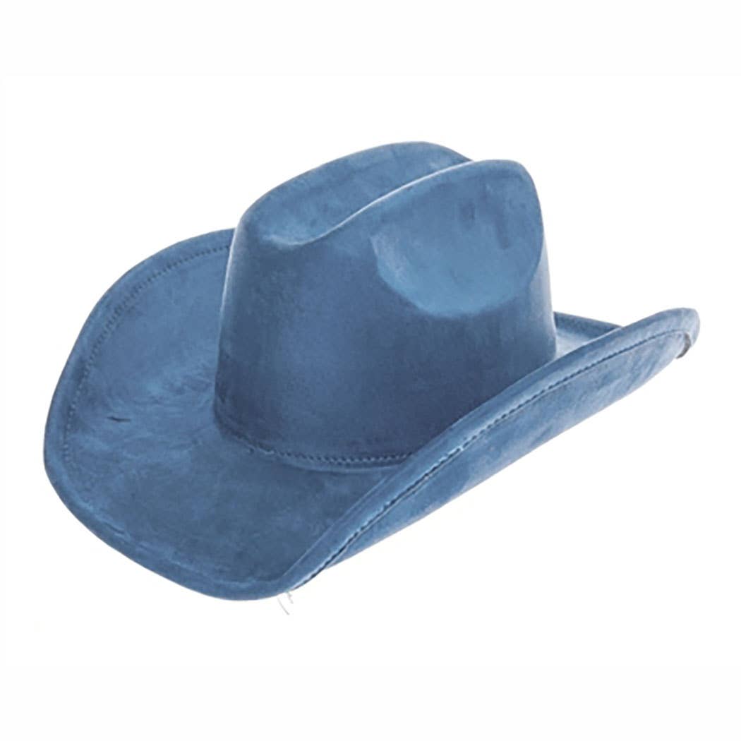 AdornWise - Wholesale Cowboy Hat - Unisex - Vegan Suede Western Cattleman Hat10