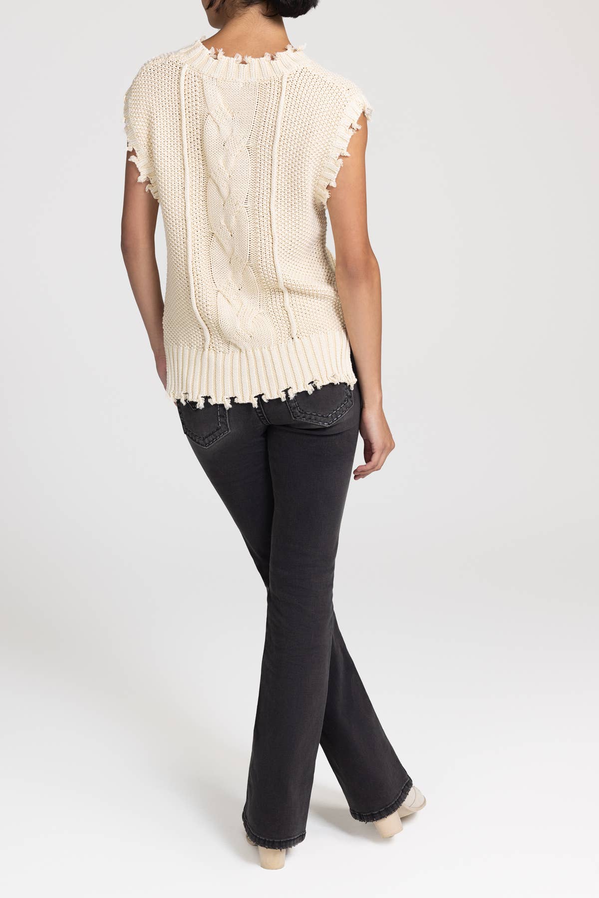 Miss Me - Wholesale Sweater Vest - Women's - MSW0504T- SWEATER VEST1