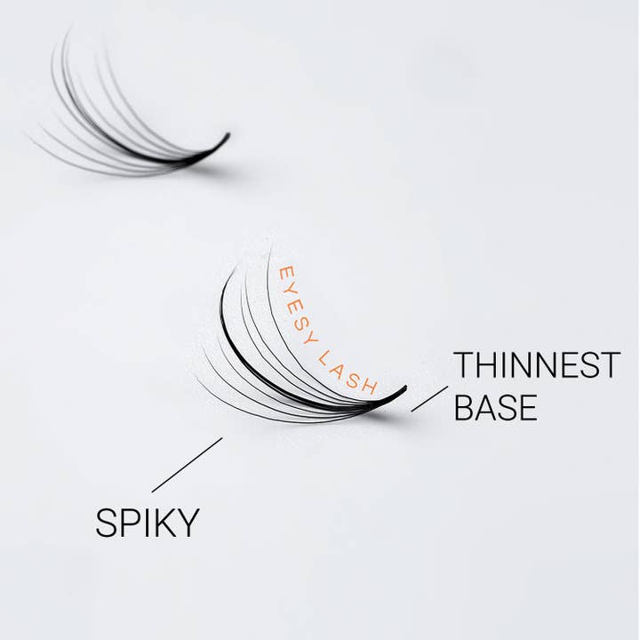 Eyesy Lash - Wholesale False/fake eyelashes - Wispy Fans 9D | ¢2.5 /fan | .05 .07 | Loose/Ultra-speed fans2