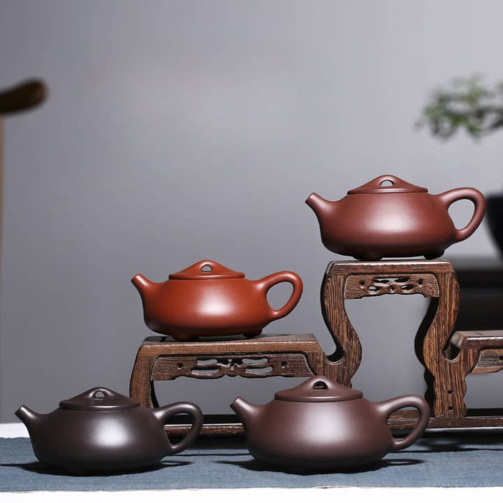 Gohobi Yixing Clay Stone Ladle Teapot for wholesale by Gohobi (We cover U.S. import duties)