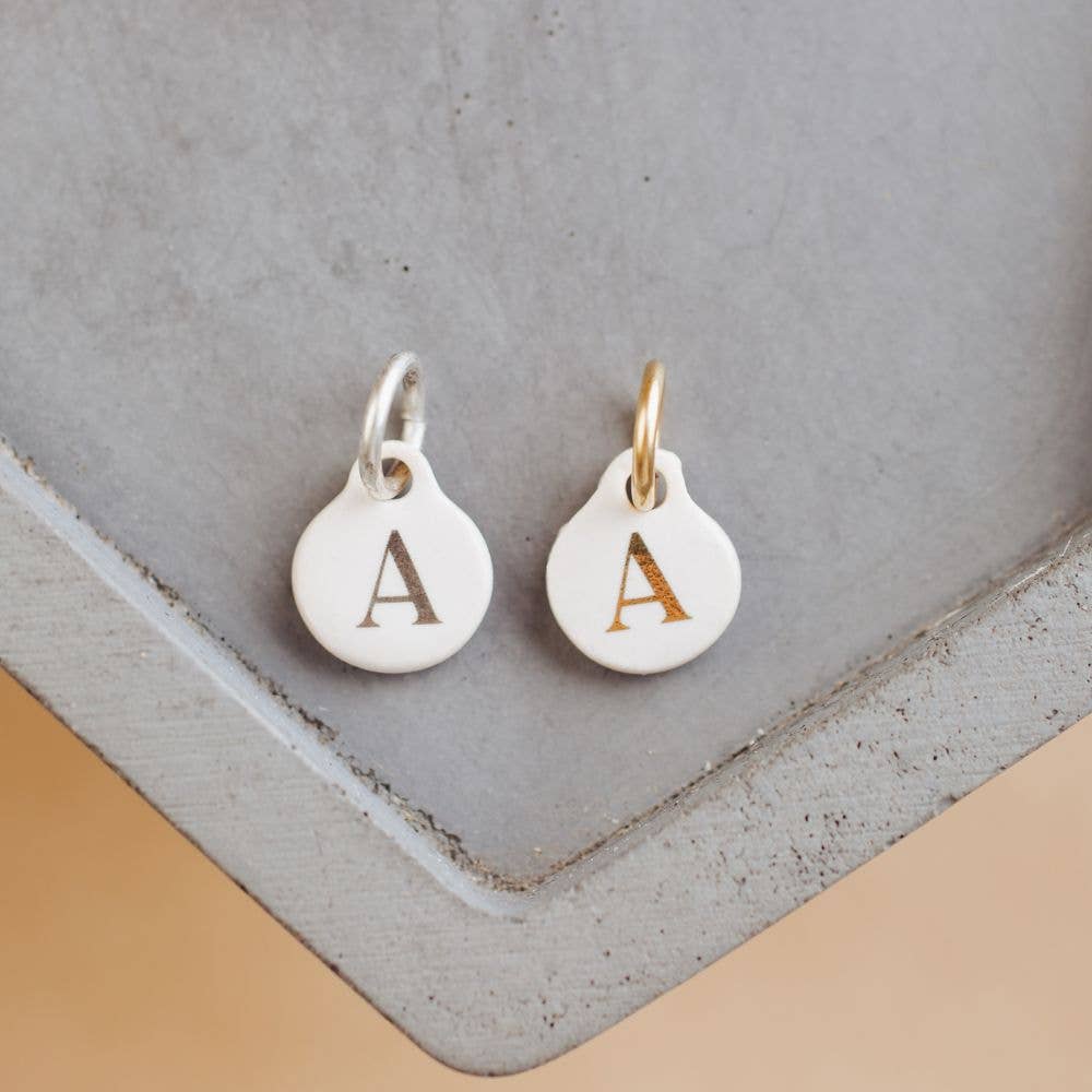 Bel Kai - Wholesale Individual Charm/Pendant - Ceramic Initial Charm0