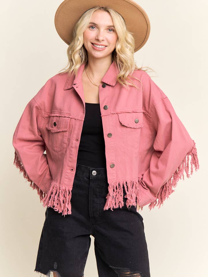 Madelyn - Wholesale Jacket - Women's - LKJ8260 - FRILLED CASUAL JACKET8