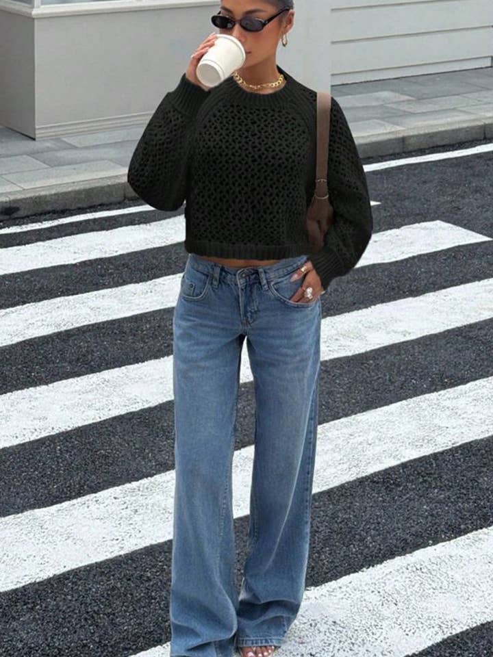 Mccolin – Engroshandel Pullover - Dame – Åben ryg strikket sweater6