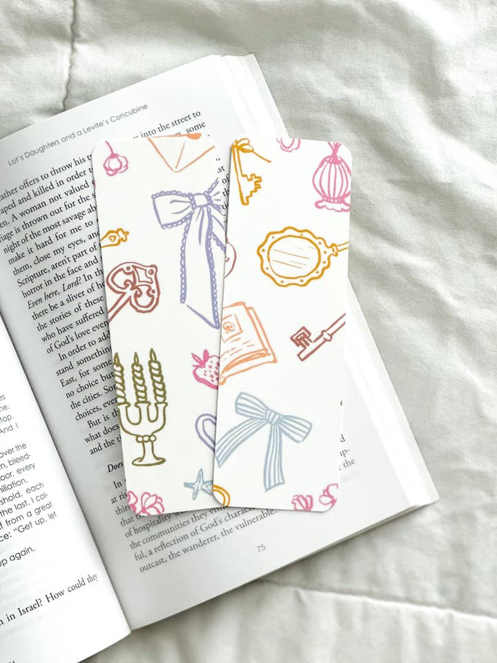 coquette girl bookmark, girly bookmarks,Bible bookmarks for wholesale by Grow in Grace