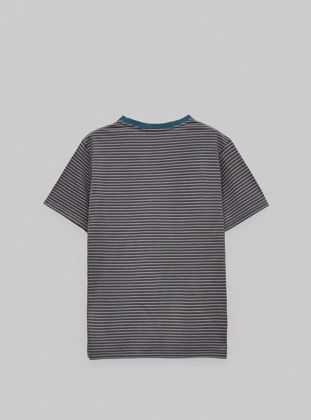 wetheknot - Wholesale T-Shirt - Men's - Stripes t-shirt (bottle green) — Organic cotton3
