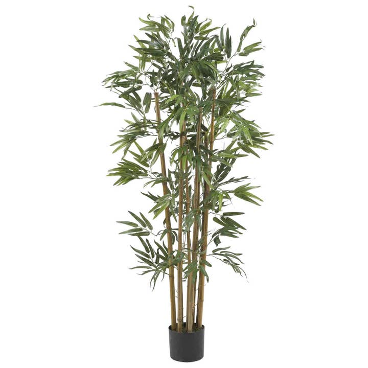 Silk Flower Depot - Vente Plantes artificielles - Arbre en soie de bambou Bambusa de 1,20 m