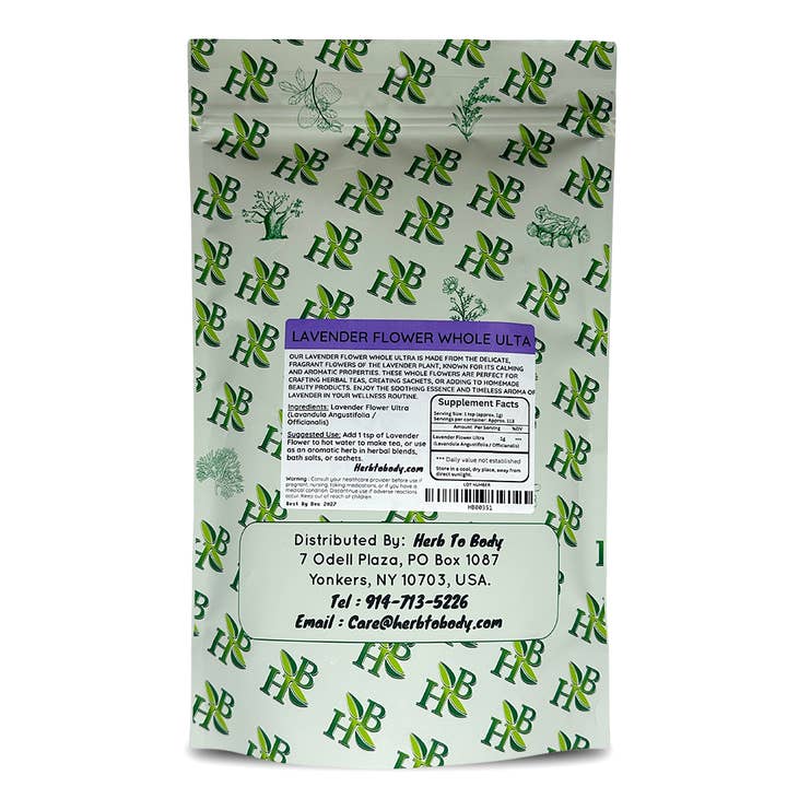 Herb To Body - Wholesale Herbs - Lavender Flowers Whole Ultra1