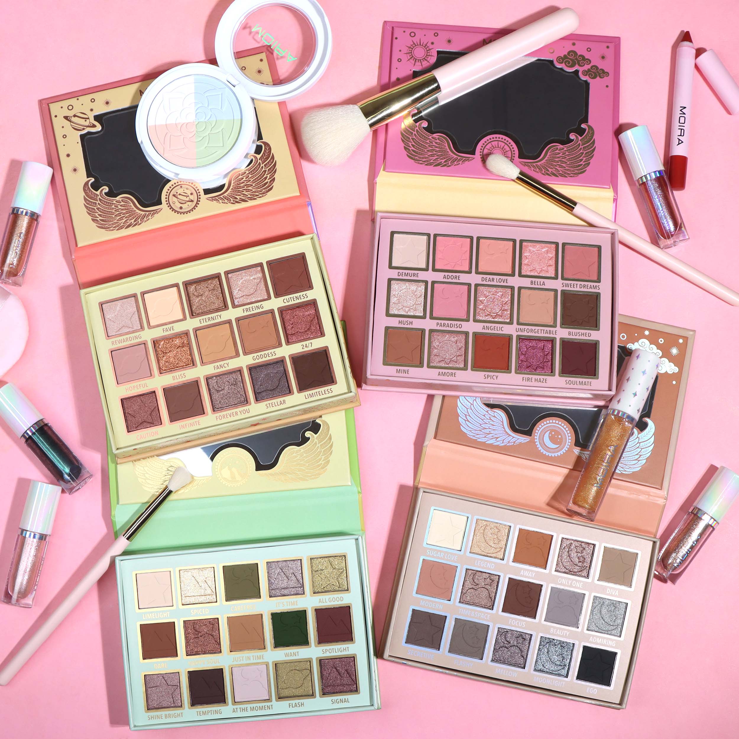 Moira Cosmetics - Wholesale Eyeshadow Palette - Chasing Eternity Palette3