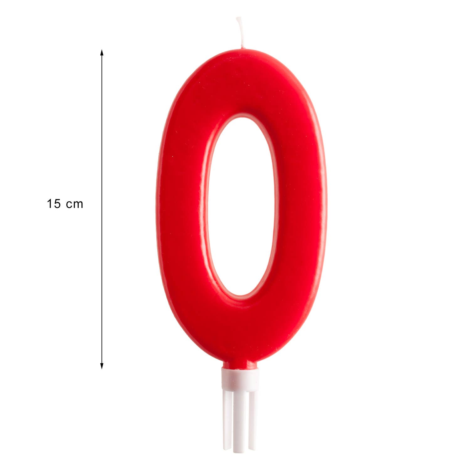 red Giant birthday candle for cakes, 15 cm for wholesale on Faire1