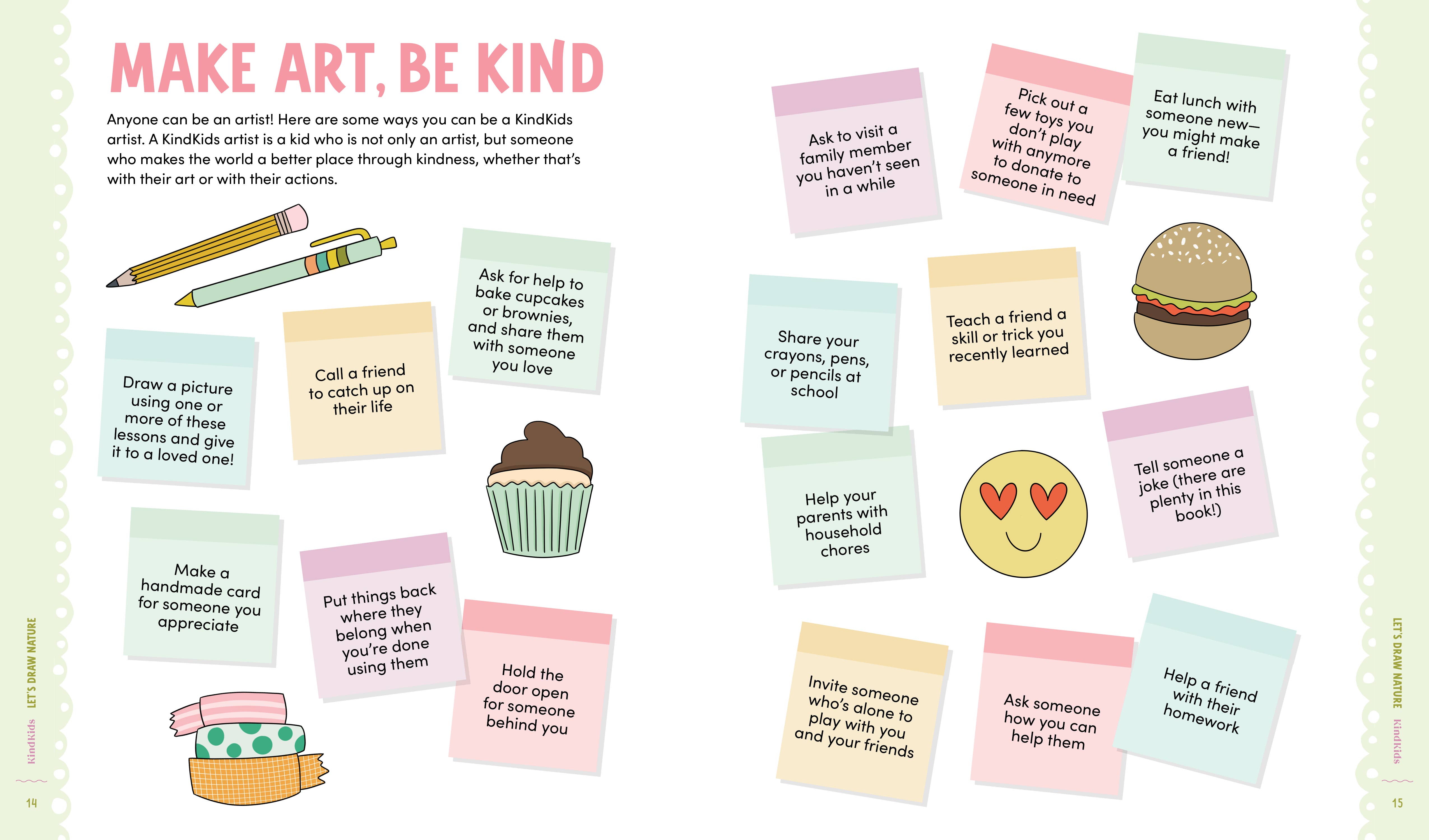 Better Day Books - Wholesale Crafts, Hobbies & DIY - KindKids Let's Draw Cute Stuff: 100 Simple Drawing Lessons5