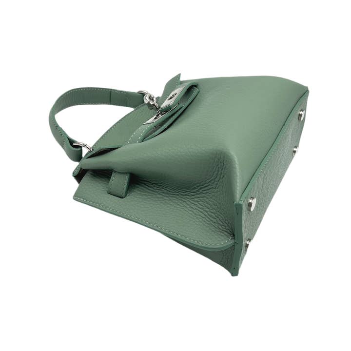 Suie Valentini srl - Wholesale Shoulder Bag - Women's - Genuine leather shoulder bag, Made in Italy, art. 112584