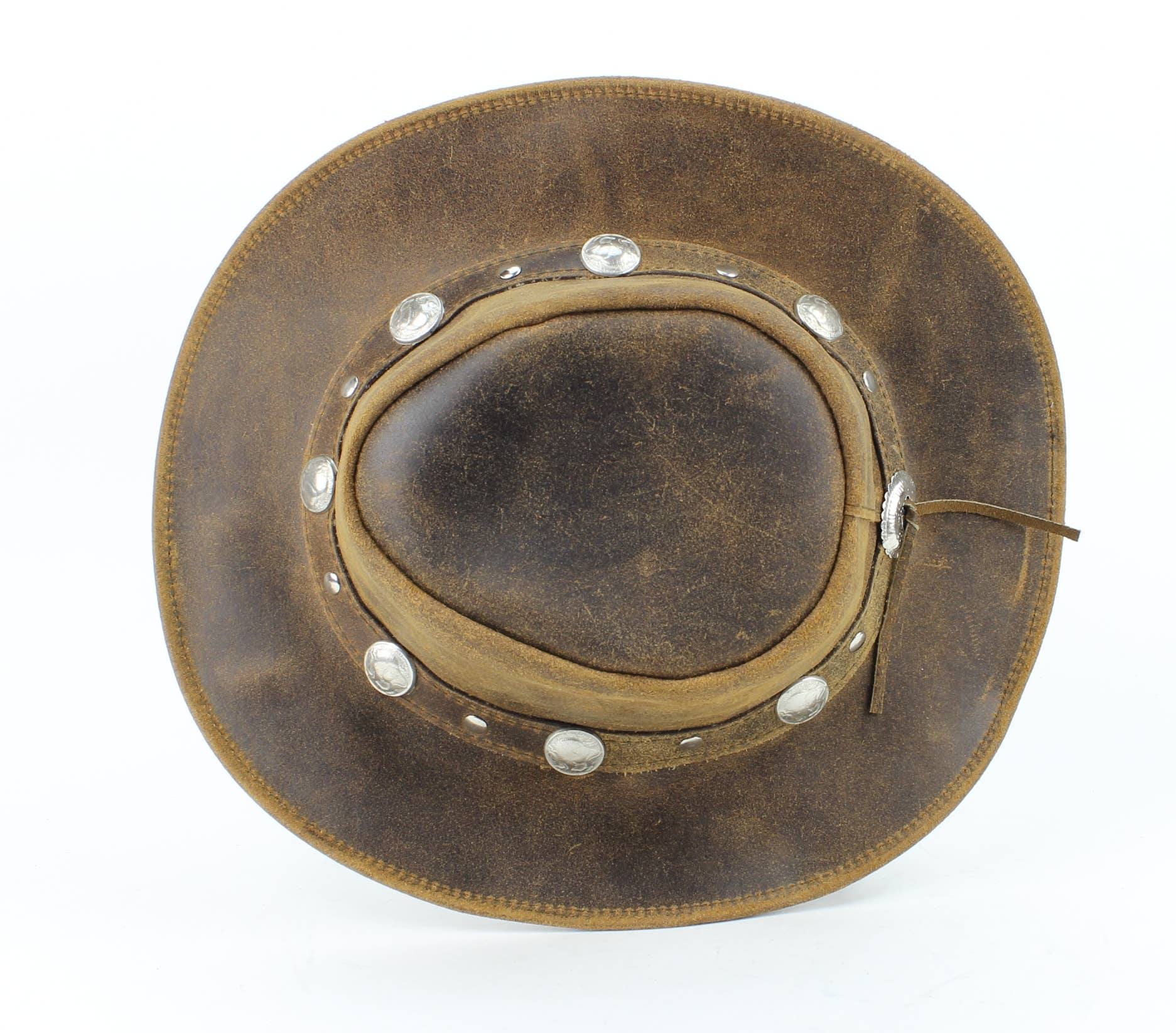 Leather Impressions Inc – wholesale Cowboy hat – Unisex – Buffalo Nickle Cowboy Hat #HT1048