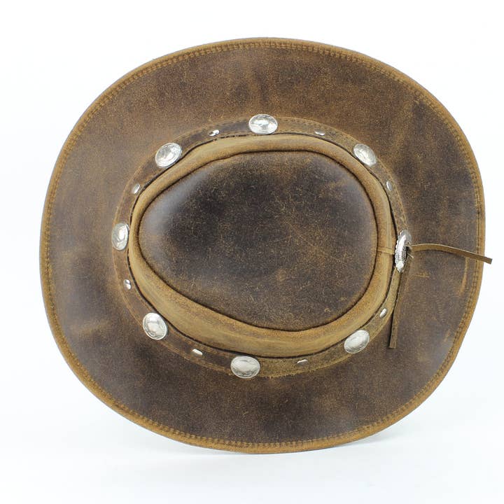 Leather Impressions Inc – wholesale Cowboy hat – Unisex – Buffalo Nickle Cowboy Hat #HT1048