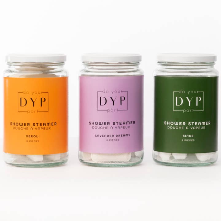 Shower Steamers | Aromatherapy Essential Oils for wholesale by DYP