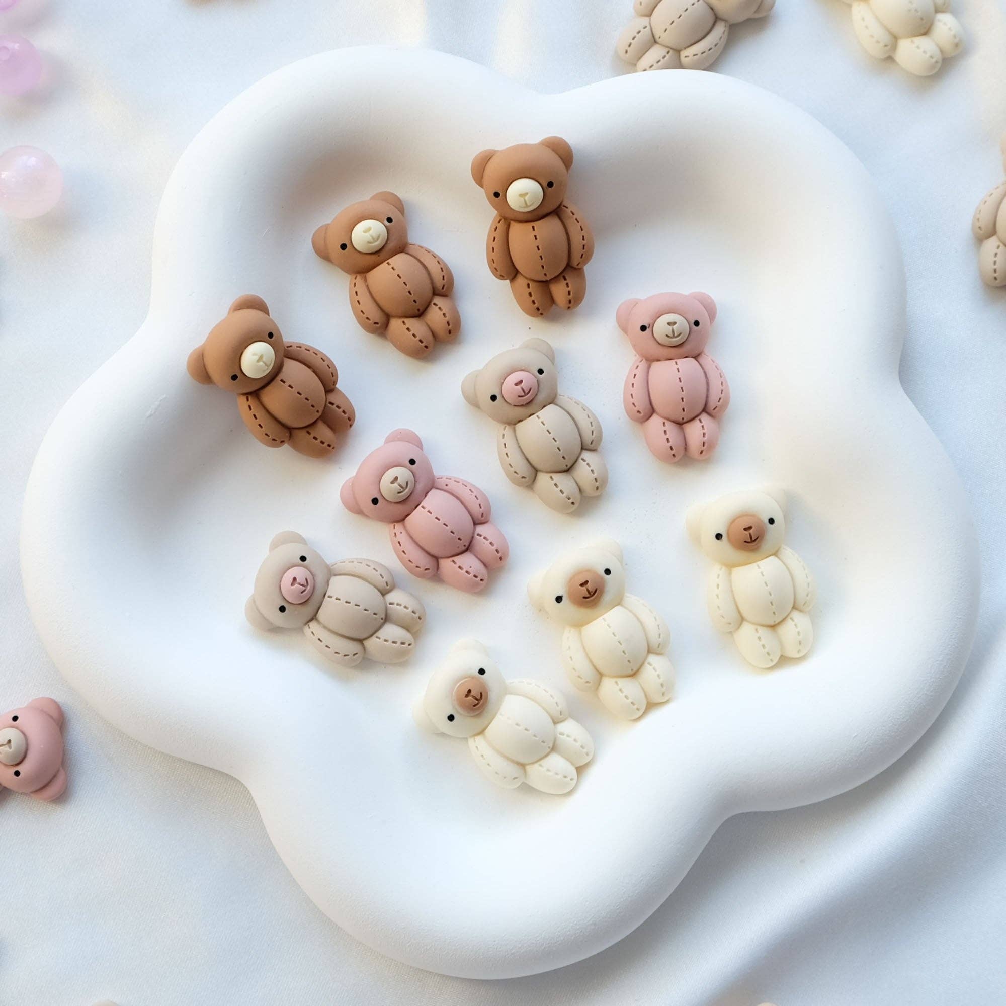 random Coffee Teddy Bear (4 Pack) for wholesale on Faire1