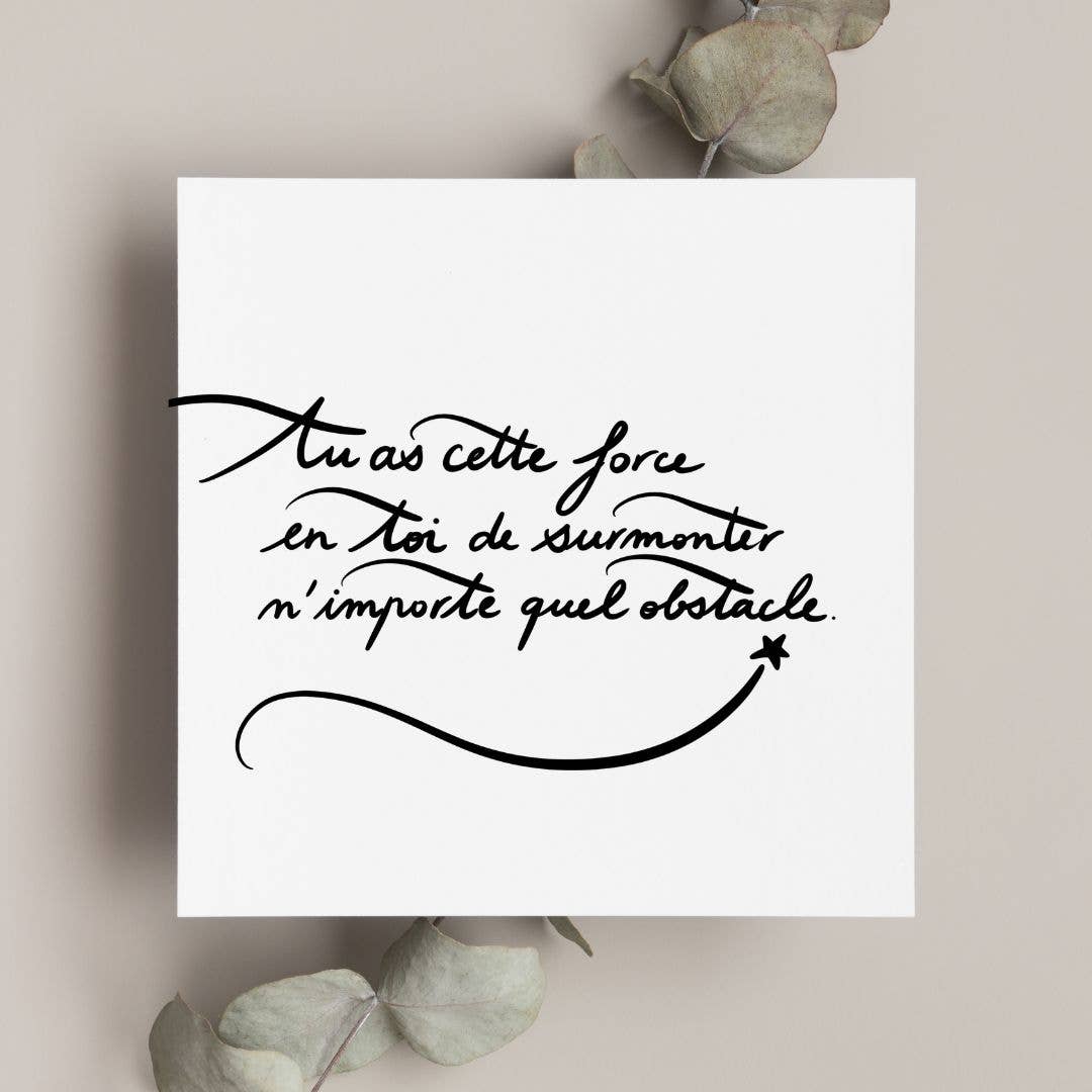 GreenMa - Wholesale Love Card - 21 CARDS 15X15 cm - THE CHARM OF WORDS18