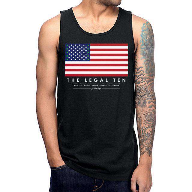 Regata masculina The Legal Ten por atacado de StonerDays Apparel